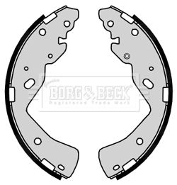 BORG & BECK Bremžu loku komplekts BBS6453